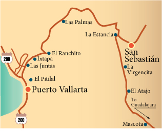 san sebastian map